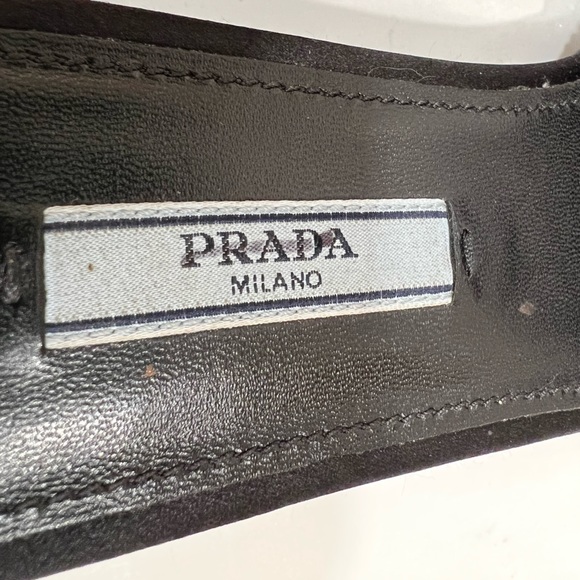 PRADA Crystal-Embellished Slides EU:36 - Picture 9 of 11